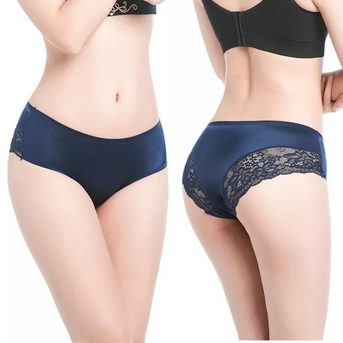 Lindagalz Sexy 6 Pc Lingerie Big Size Jumbo Baju Tidur Sexy Seamless Panties Underwear Lingering