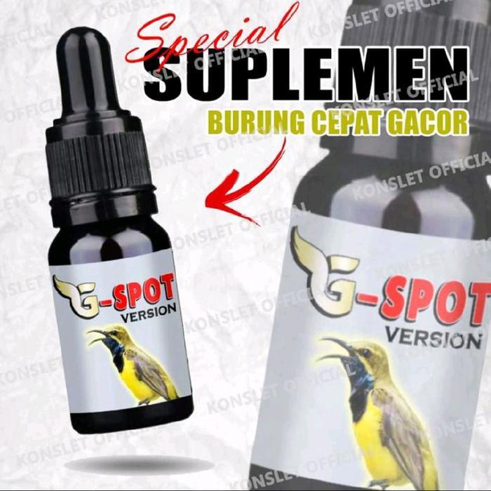 GSPOT VITAMIN MULTIVITAMIN BURUNG SOGON KOLIBRI G-SPOT readyyy