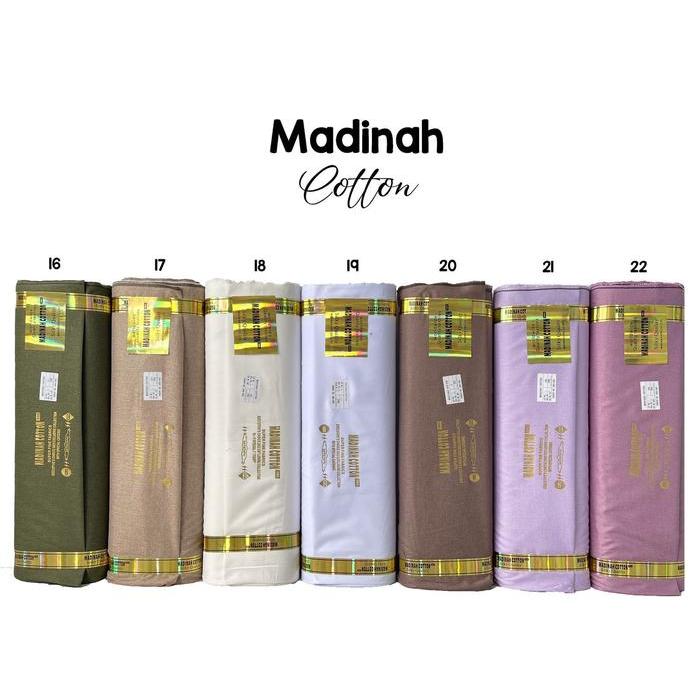 Promo Kain Katun Madinah Fodu 1 Roll Premium Quality - Kain Katun Meteran Terjamin