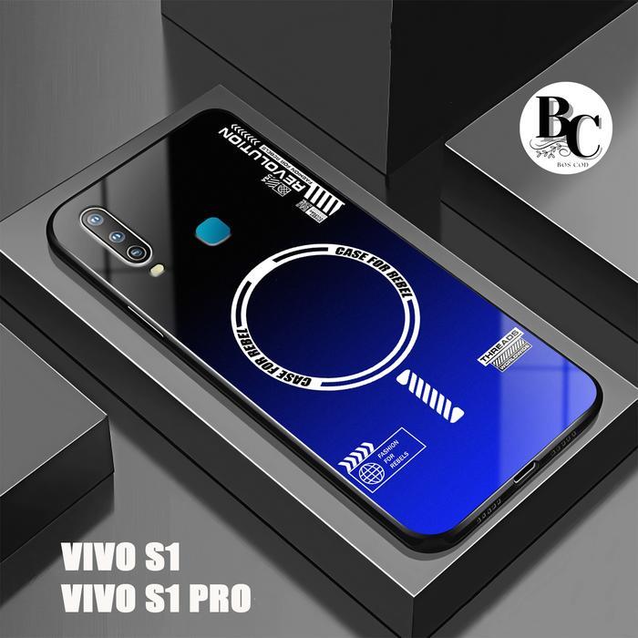 Aestora21 Softcase Untuk Vivo S1 Casing Glossy Vivo S1 Pro Vivo 1907 - Kesing Kaca Kilau - Casing