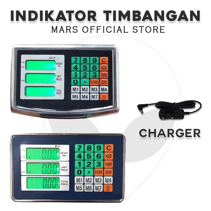 Indikator Kepala Timbangan Digital Timbangan Duduk Elektronik Charger