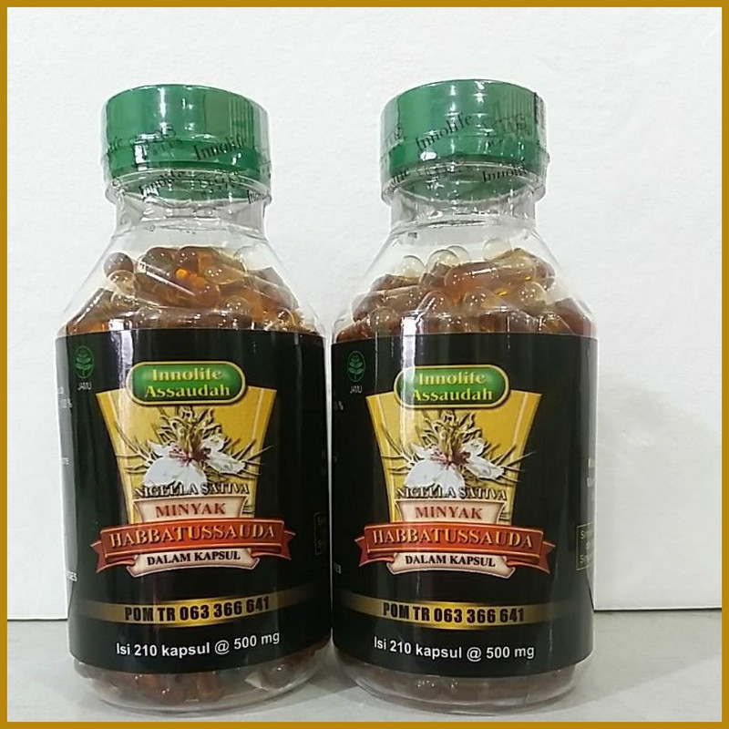 Kapsul Minyak Habbats Innolife 210 kapsul