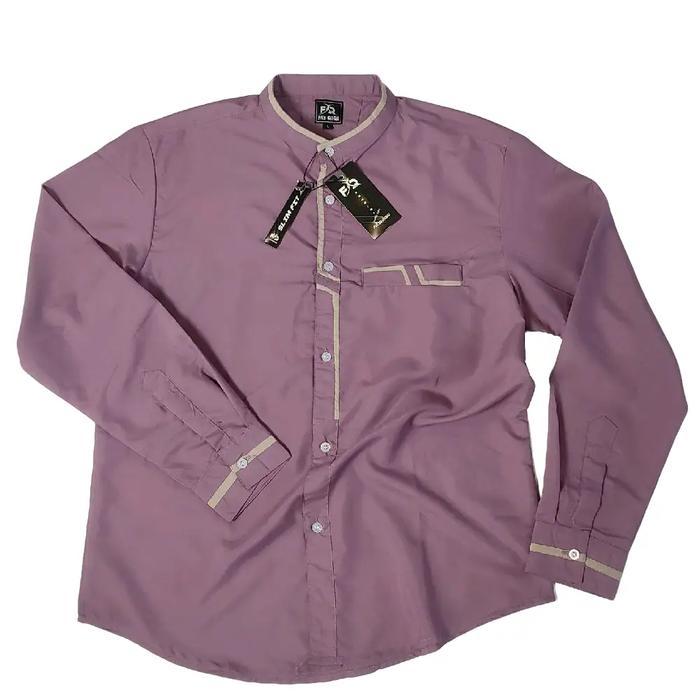 KEMEJA KOKO MOTIF ATHARAZKA LENGAN PANJANG KAIN KATUN PREMIUM