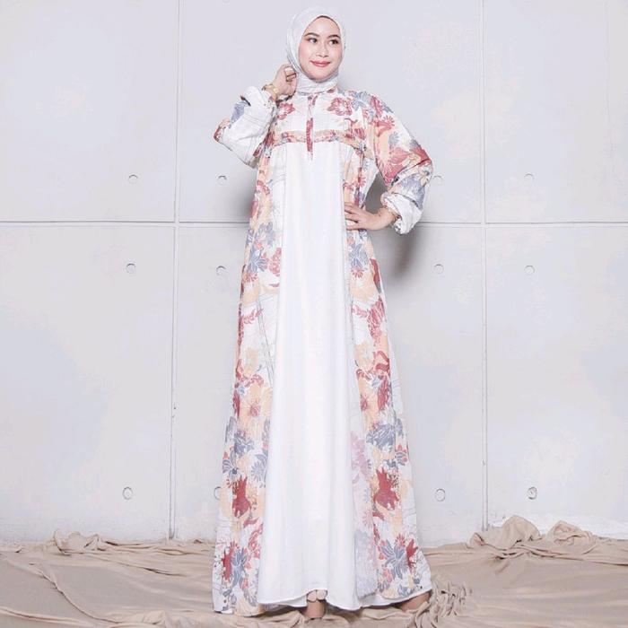 READY HIRAJA Set Gamis Syar'i KD Beauty Series 1-100 Ceruty Dewasa Khimar Mewah Nyaman G00D QU4LITY