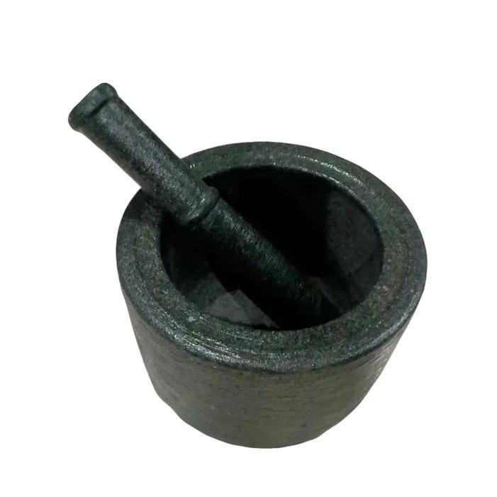 Lumpang Batu Asli Jumbo 24 cm FREE ALU / PENUMBUK