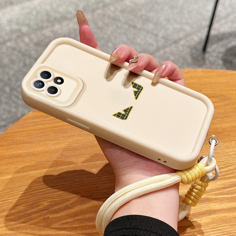 Casing Hp untuk Realme 8I Narzo 50 4G Case Casing mata pola Cesing HP pelindung Softcase Silikon Kas