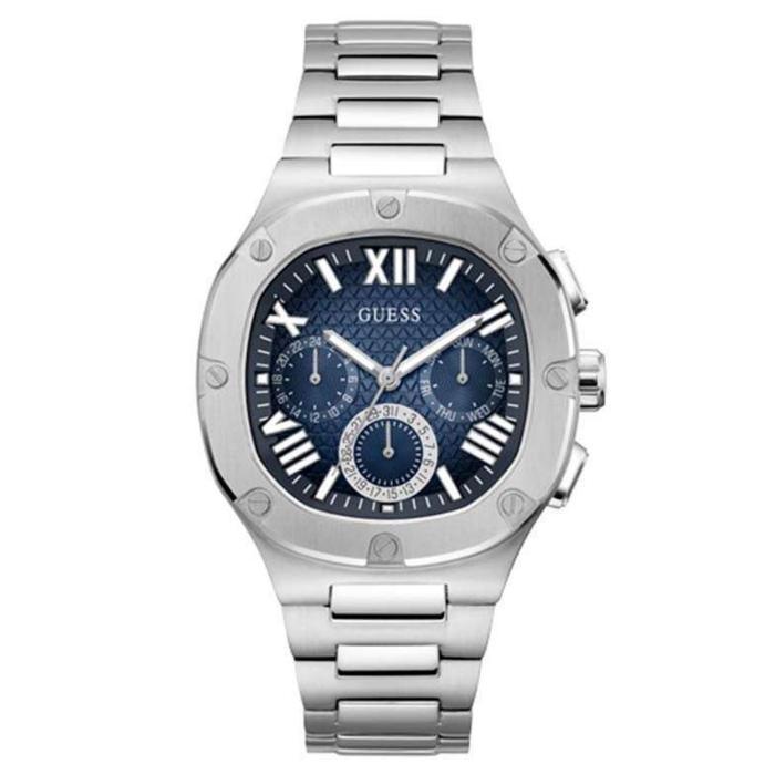 (Jual-1225) Jam Tangan Pria Guess Original GW0572G4 Stainless Steel Fullset