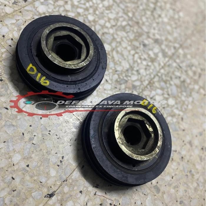 Pulley Puly Crankshaft Kruk As Honda City Z Ferio D16