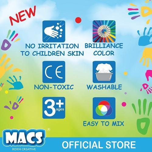 MACS Finger Paint / Finger Painting / Cat lukis 500ml