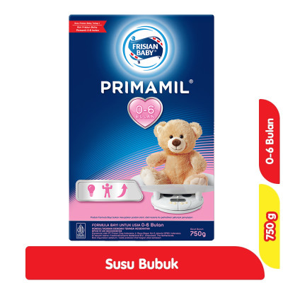 Frisian Baby Primamil Susu Formula Bayi 0-6 Bulan 750 g