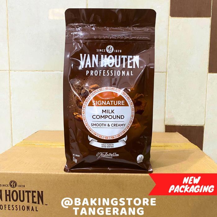 Van Houten Milk Compound Coin 1 kg Coklat Milk