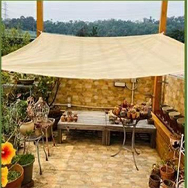 Outdoor garden sunshade net, terrace sunshade, camping sunshade net, UV protection, HDPE sunscreen