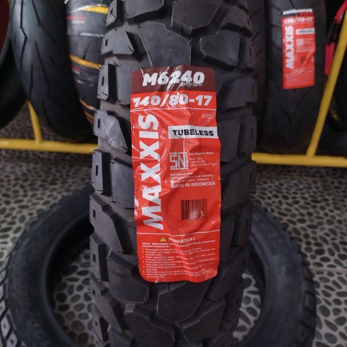 Ban Motor Ring 17 Maxxis M6240 140/80-17 Tubeless Dual Purpose