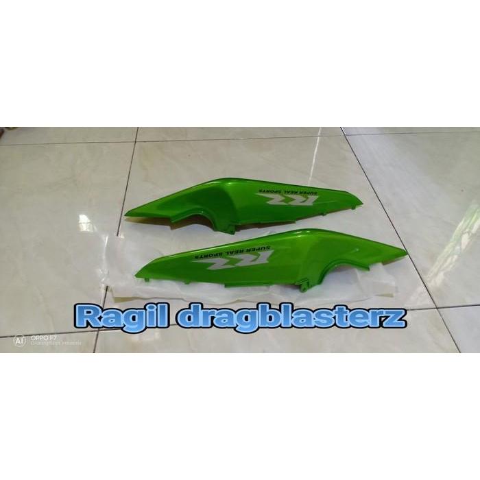 Cover Body Belakang New Ninja Rr Hijau 2015