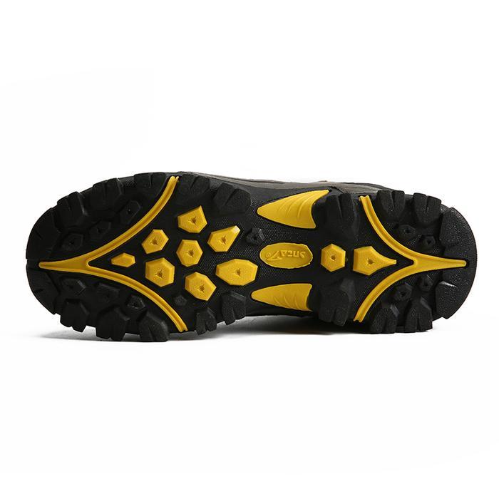 Sepatu Gunung Pria Hiking Snta 436 Black Grey Outdoor Shoes Trekking Sepatu Hiking Pendek Ori Snta