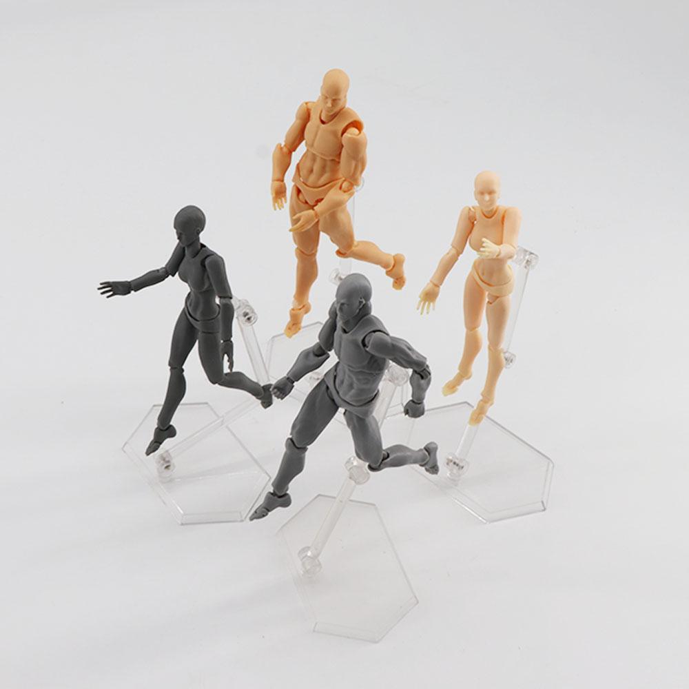 Anime Figure Comic Man and Woman Human Postures Action Human Mannequin Drawing Figures Figure Model