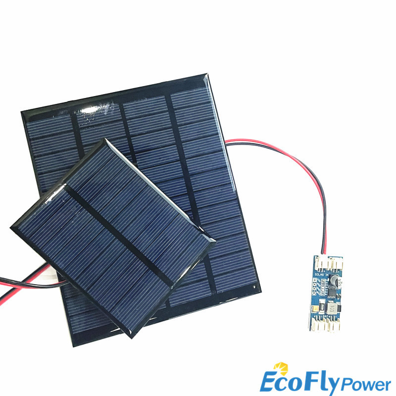 Solar Panel 12V Mini Solar System DIY For Battery Cell Phone Chargers Portable Solar Cell 2W 2.5W 3W