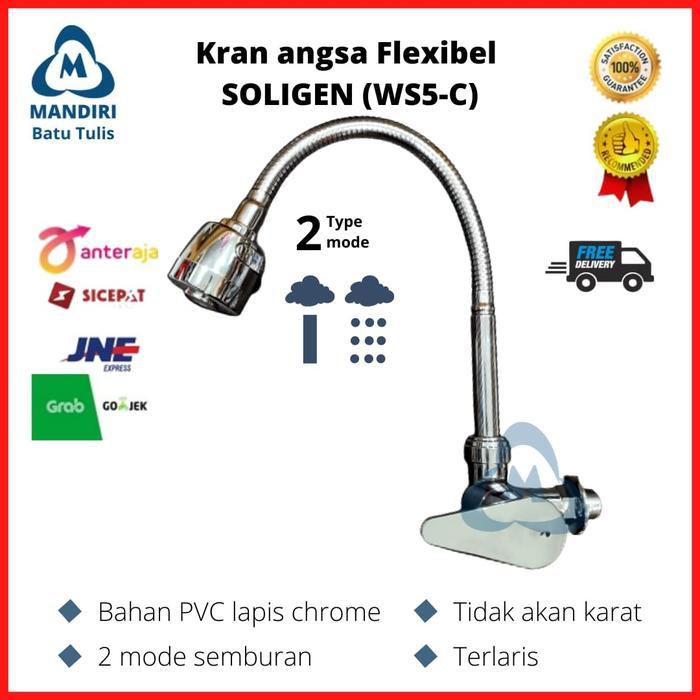Kran leher angsa flexible cuci piring / Kran Angsa Flexible Soligen .