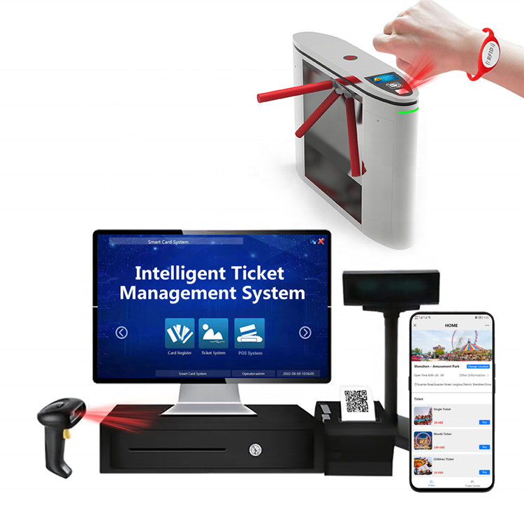 Sell Group Tickets Pos System Access Control RFID Barcode Qrcode Tickets Validation By Ticketing