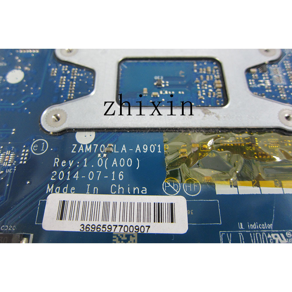 yourui FOR latitude 14 5450 E5450 Laptop Notebook Motherboard w/i5-5300U CN-0C7K68 0C7K68 ZAM70