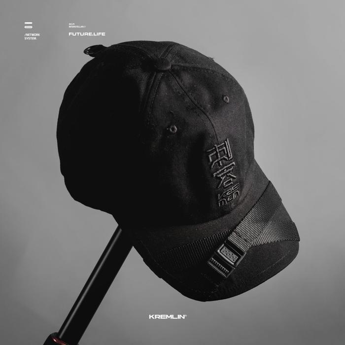 Kremlin Topi Tactical Polo Cap Black Hat - Void