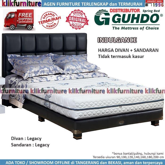 Divan+Sandaran (180x200) Indulgance LEGACY Style Springbed Guhdo