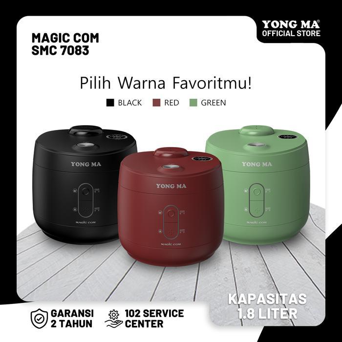 TERLARIS YONG MA Magic Com SMC 7083 Rice Cooker Manual 1.8 Liter