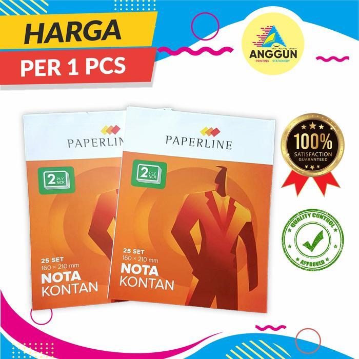 Buku Nota 2 Rangkap - Buku Nota 2 PLY - Buku Nota B2 Paperline Besar
