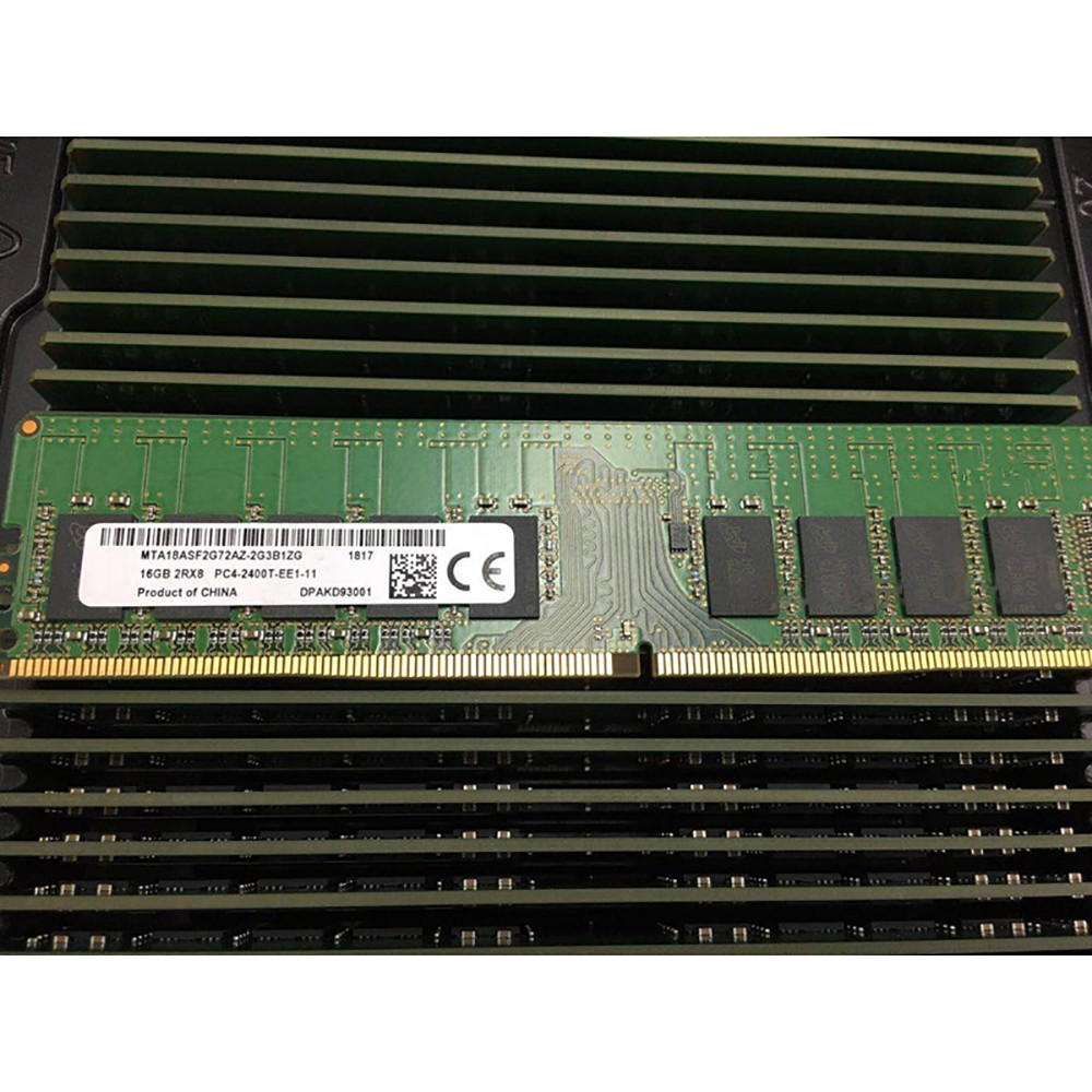 1PCS MTA18ASF2G72AZ-2G3B1ZG Server Memory 16G 16GB 2RX8 PC4-2400T DDR4 2400 DDR4 ECC RAM High