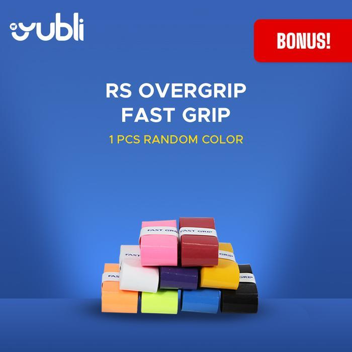 YuBli Raket Badminton RS Solitaire SLT BONUS RS FAST GRIP 100% ORIGINAL