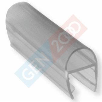 Terlaris Clip Seal D 2 Arah / Glass Clip Seal / Seal Pintu Kaca