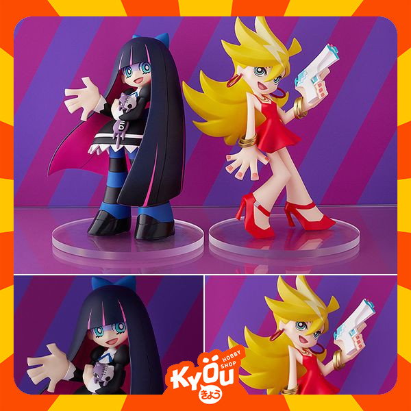 [Set of 2] Pop Up Parade Figure Panty & Stocking Anarchy Set - Panty & Stocking with Garterbelt