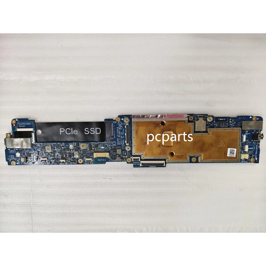 BAZ80 CAZ80 LA-D781P For DELL XPS 13 9365 Laptop Motherboard I5-7Y54 I7-7Y75 4GB 8GB 16GB RAM