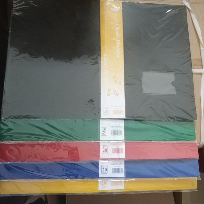 Map Clear Holder Felix Isi 20 Lembar