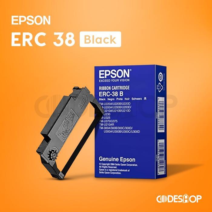 Tinta Printer Kasir Epson TMU 220B ERC-38 Hitam Catridge Pita Cartridge