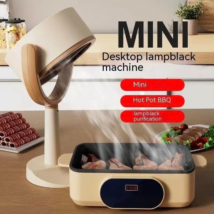 Mini Range Hood / Alat Penghisap Asap Kompor dengan Filter Aluminium Dapat Diganti / Alat Menyerap
