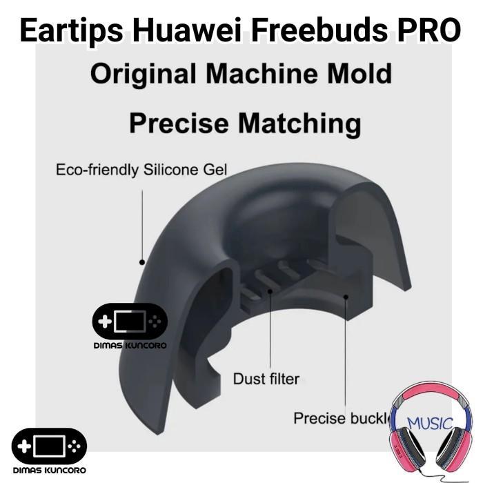 Eartips Huawei Freebuds Pro Silicone Silicon Eartip Replacement Rubber Huawei Freebuds Pro Redy Stok