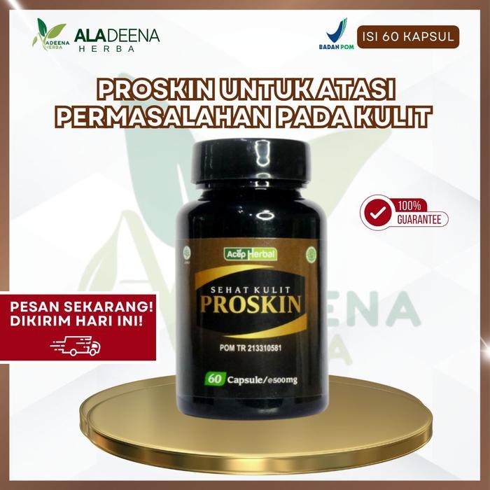 PROSKIN Obat Herbal Untuk Atasi Permasalahan Pada Kulit Gatal Dan Jerawat Secara Alami