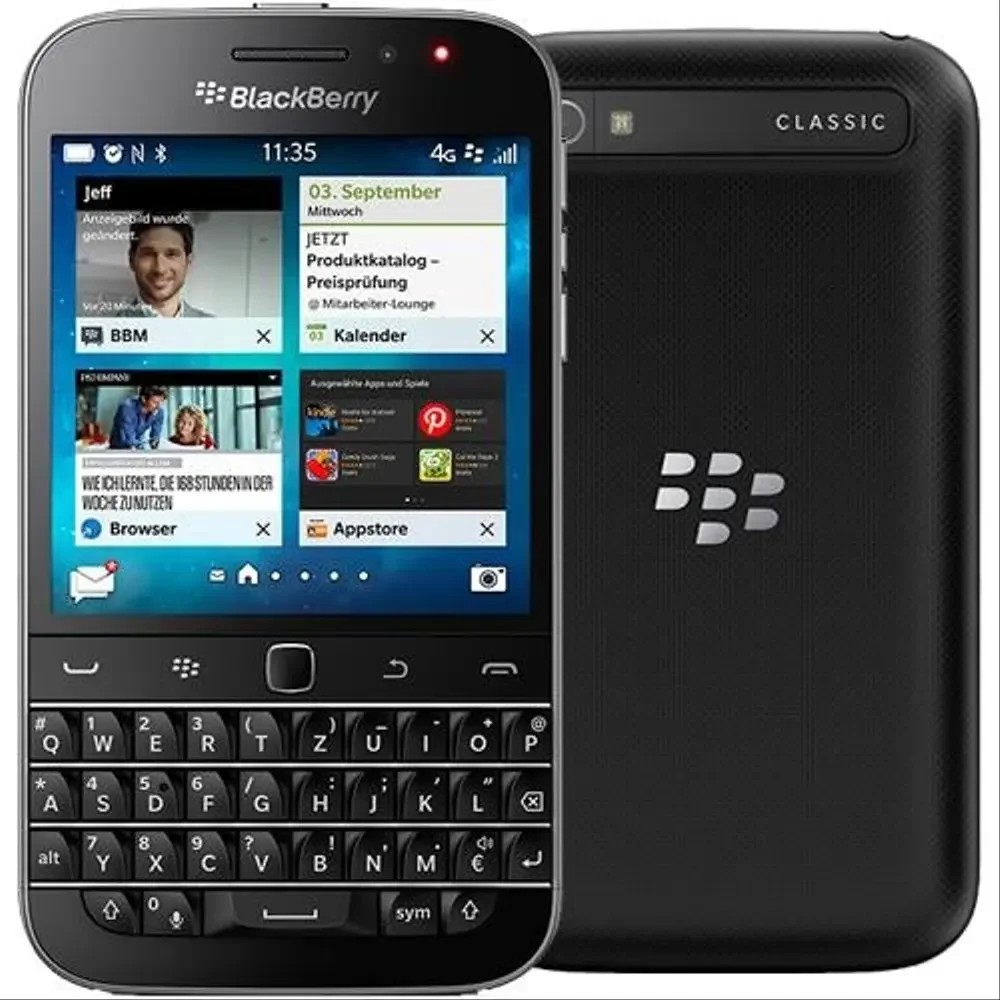 Original Unlocked BlackBerry Classic Q20 4G LTE Mobile 8MP WIFI 3.5" 16GB ROM 2GB RAM Qwerty Bluetoo