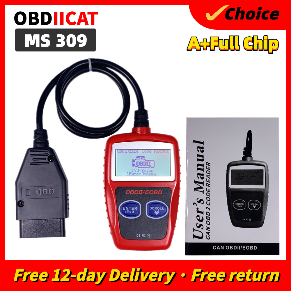 New MS309 Auto Diagnostic Tool OBD2 Scanner Code Reader Car MS 309 OBD 2 Car Diagnostic Engine Bette