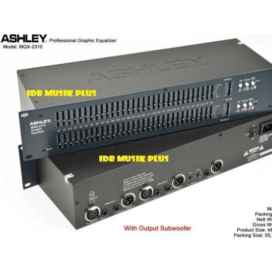 Equalizer ASHLEY MQX2310 / MQX-2310 / MQX 2310 ORIGINAL