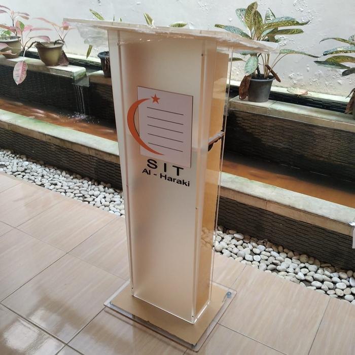 Podium Akrilik Type Pd13 - Mimbar Akrilik