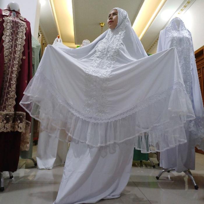 Top MUKENA MUTIARA MEWAH CANTIK DAN SUPER JUMBO Katun Nyaman Lembut