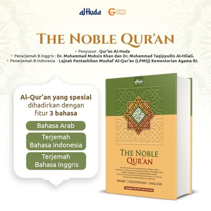 Top The Noble Qur'an - Al-Quran Bahasa Arab dengan Terjemahan Indonesia dan Inggris - AlQuran