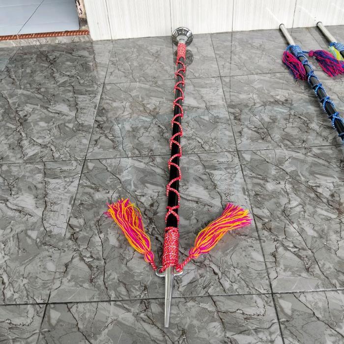 tongkat mayoret fiber lentur runcing bisa requests warna tali Outdoor