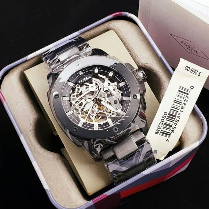 (Jual-1225) Jam Tangan Pria F05$IL Original ME 3133 ME 3080 ME 3081 Stainles Steel
