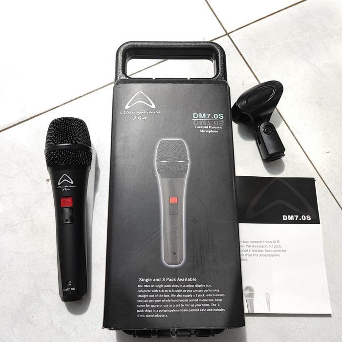 SALE Mic Dynamic Kabel Wharfedale Pro DM7.0s DM 7.0 DM7 DM 7 Free Koper TERMURAH