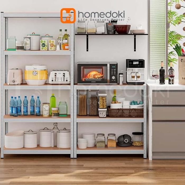 Homedoki Rak Besi/Rak Susun/Rak Besi Siku/Rak Besi Susun/Rak Besi Serbaguna