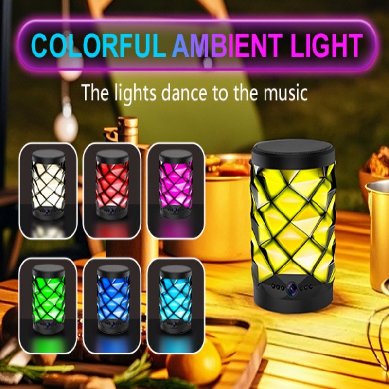 Convenient LED lighting, intelligent monitoring wireless camera wifi, Bluetooth speaker machine