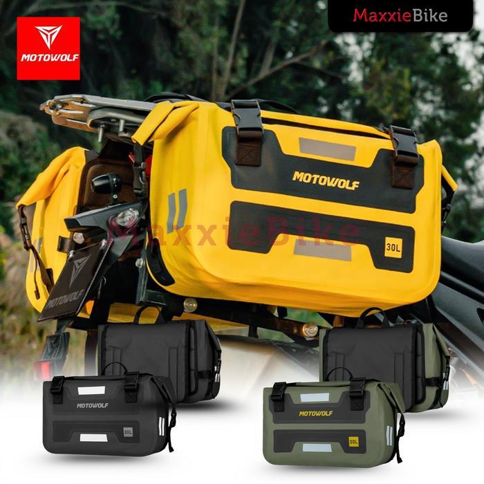 Motowolf MDL0720 Tas Bagasi Sepeda Motor Saddle Pannier Side Bag Touring Waterproof